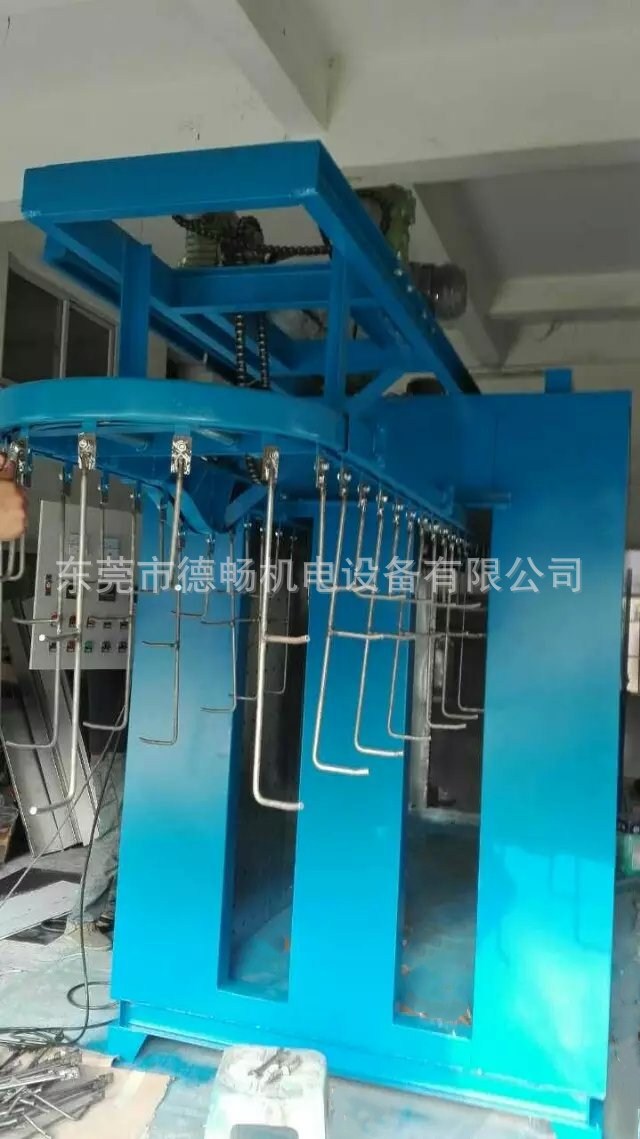 工业烤箱_东莞大型工业烤箱挂式烘干箱吊空炉隧道式输送炉PLC控制烤箱