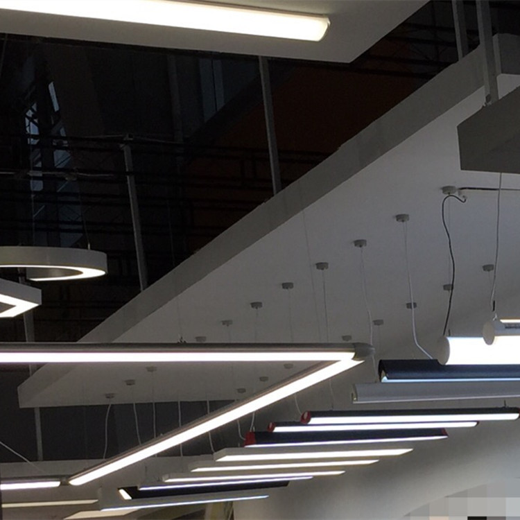灯具配件_灯条型材开模新款三角灯灯罩透明uvled商业展示灯具