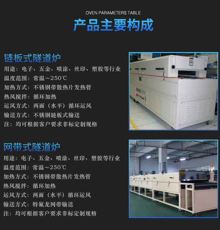 输送式烤箱_东田隧道式丝印炉隧道式烘干箱输送式烤箱环型隧道炉