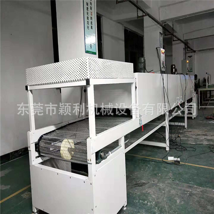 江苏隧道炉特氟龙烤炉烘干机红外线产品表面喷涂线光油胶水网带线