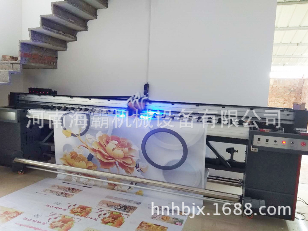 数码打印机_时尚皮革数码uv打印机郑州uv数码5d卷材写真机