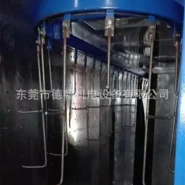 工业烤箱_东莞大型工业烤箱挂式烘干箱吊空炉隧道式输送炉PLC控制烤箱