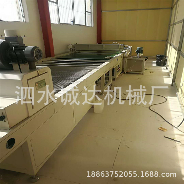 镜面提亮淋涂机_礼盒淋涂树脂上油机专用uv淋涂固化机镜面提亮