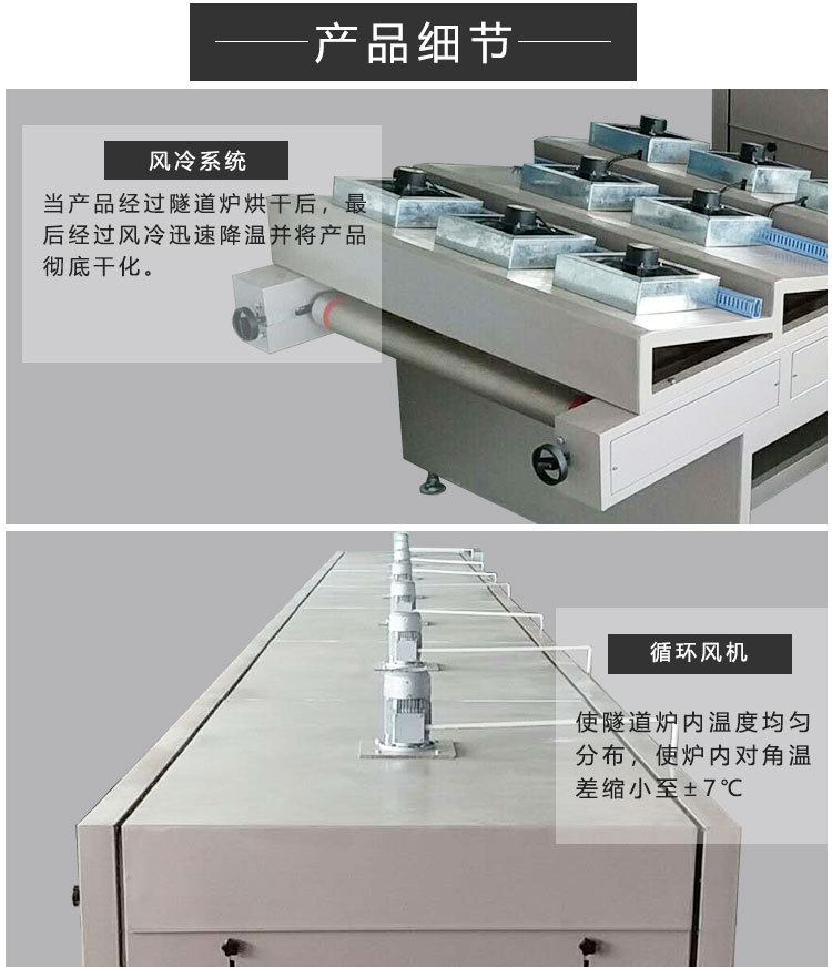 热风循环烤箱_隧道炉烘干线高温炉烘干房流水线生产热风循环烤箱工业