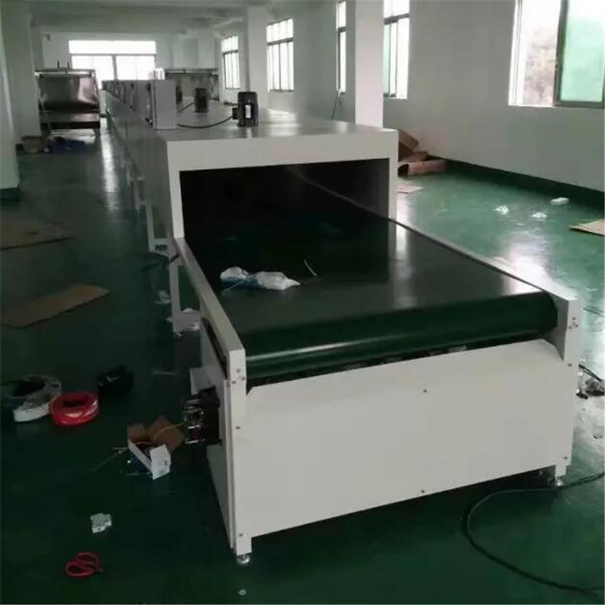 丝印流水线_高温烘干线隧道炉五金电镀厂网带线东莞喷油拉丝印流水线