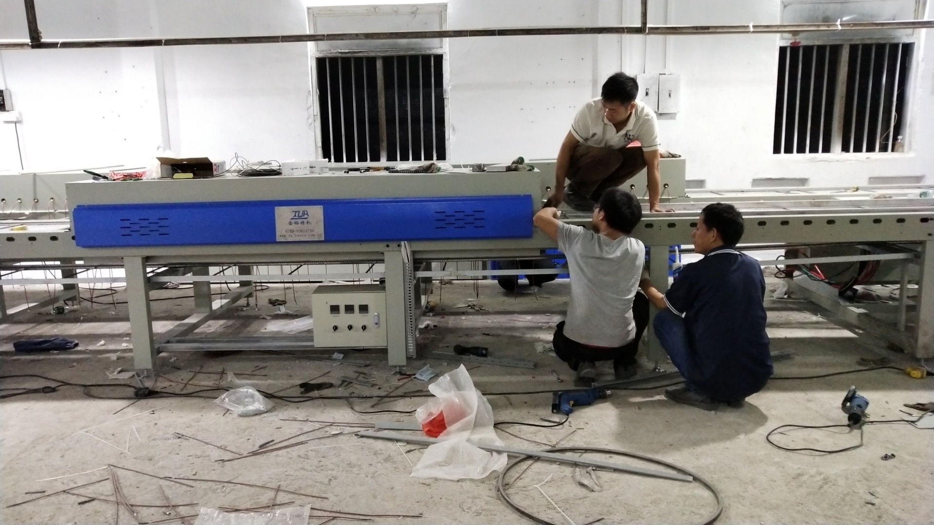 高温隧道炉_pvc鞋底烘干流水线高温工业隧道炉烤箱滴塑红外线烘干