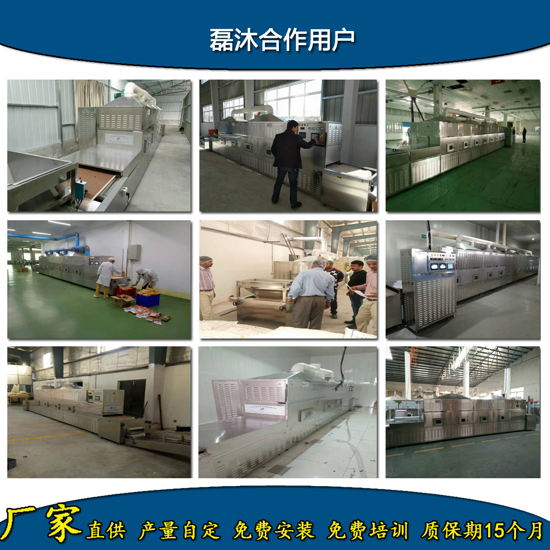隧道式微波杀青设备生产厂家/金银花杀青机/工业微波杀青隧道炉