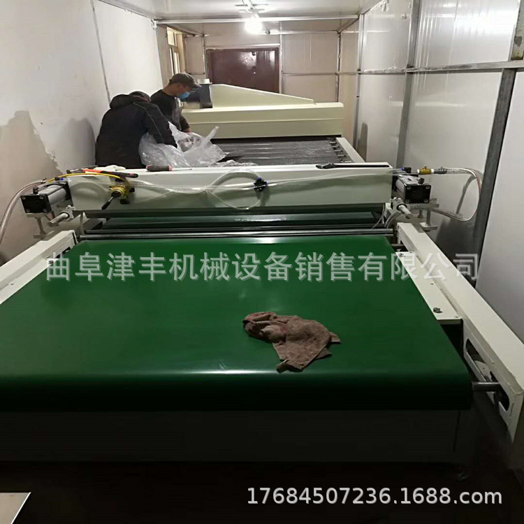 木工机械_新款滚涂淋涂固化机瓷砖大理石无泡光油机UV光油固化机