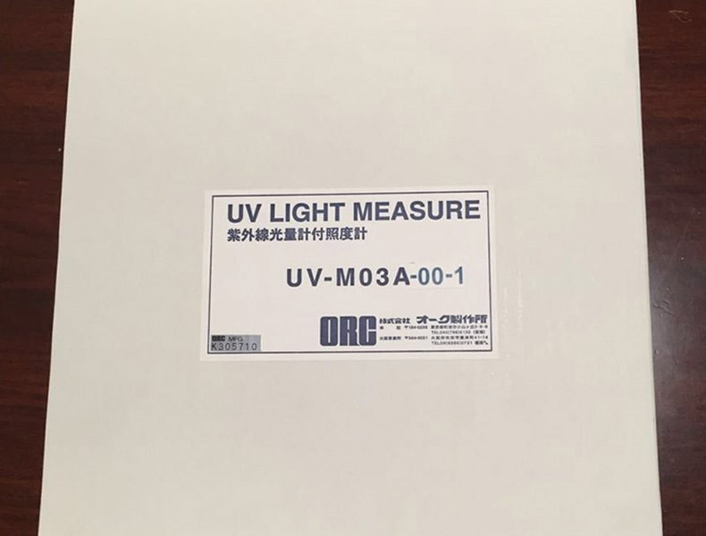 供应日本原装ORC能量计UV-M03A紫外线便携照度计高精度辐射计现货