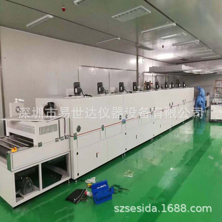 易世达隧道炉烘干隧道线电热固化设备红外线加热炉恒温热固化炉等