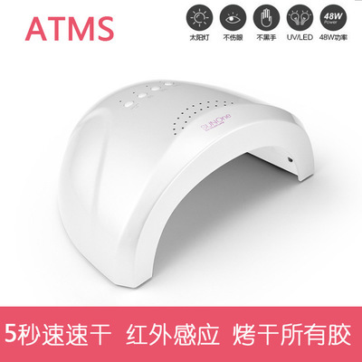 感应光疗灯_智能感应uv48w美甲灯烤灯烘干机led光疗机