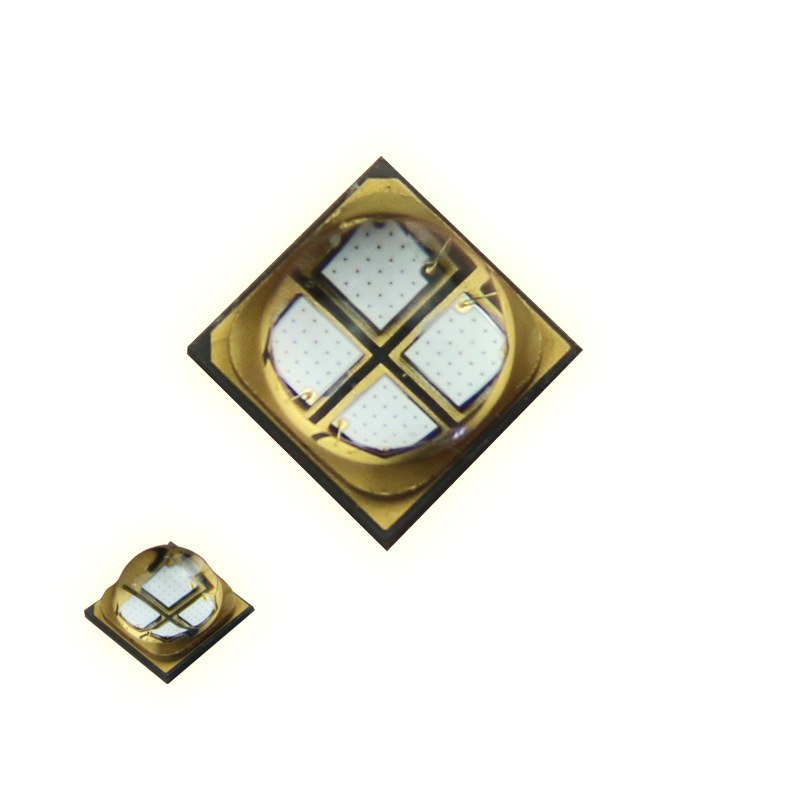 紫外uvled6565灯珠_395/385/紫外uvled656560°透镜曝光固化光源热销