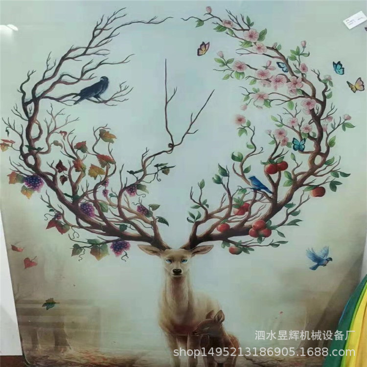 涂装机_自动化涂装设备固化淋涂一体生产线设备家具平面板材uv淋幕机