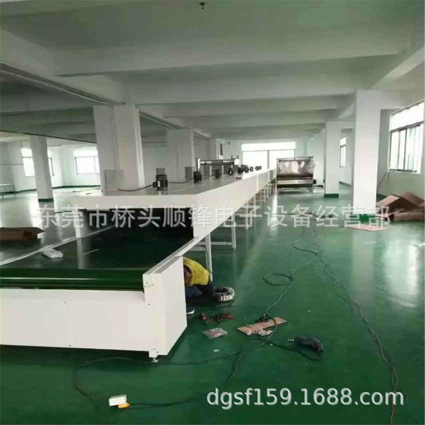涂装生产线_工业隧道炉烘干线丝印隧道炉烤漆线产品脱水喷油固化网带流水线
