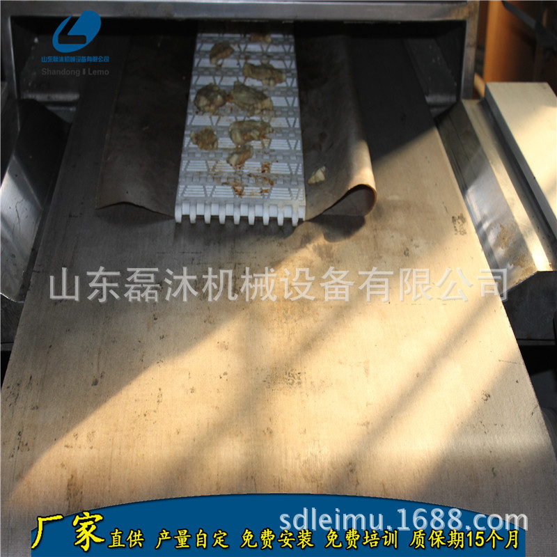 肉制品熟化设备/隧道式微波熟化机/猪皮膨化机隧道炉/磊沐机械