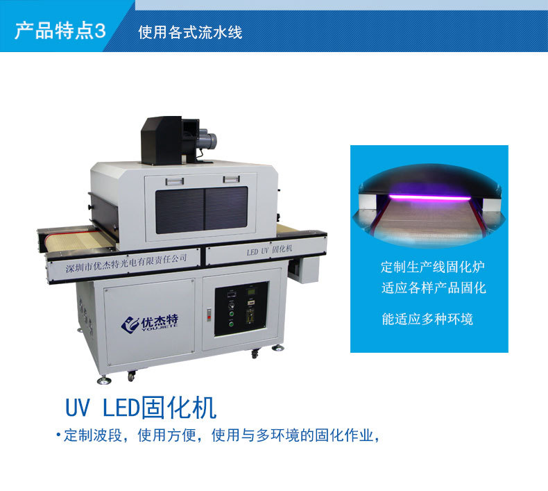 快速流水线_快速流水线uv固化炉隧道式传送带任意波段光固油墨胶水