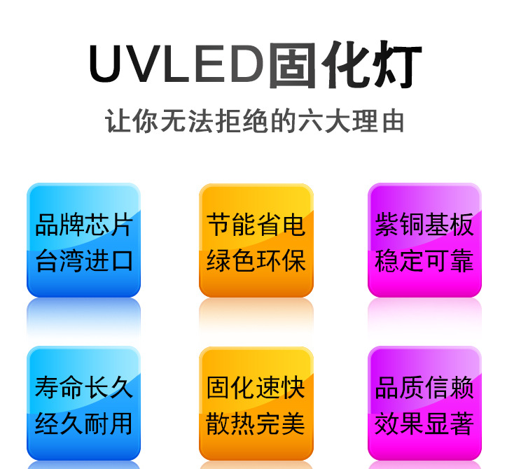 紫外线光源_厂家uvleduv紫外线光源uv胶固化模组高亮度uvled灯珠