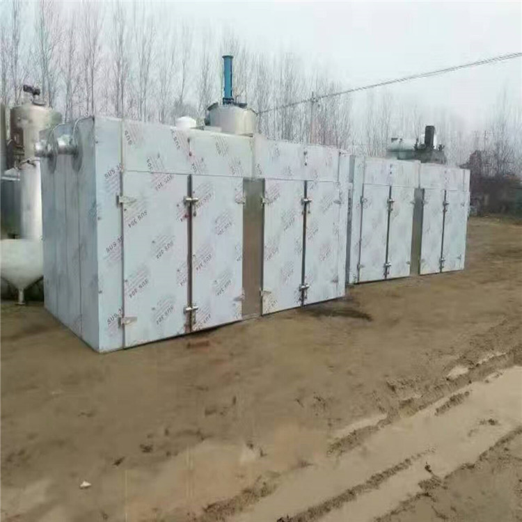 现货二手热风循环烘箱4门8车电加热烘箱箱式烘干机价格
