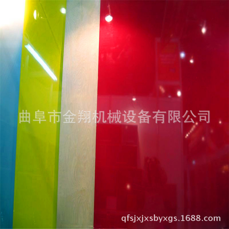 封釉固化机_平面板材高光膜光固机橱柜板uv漆封釉固化机独特反光设计耐磨