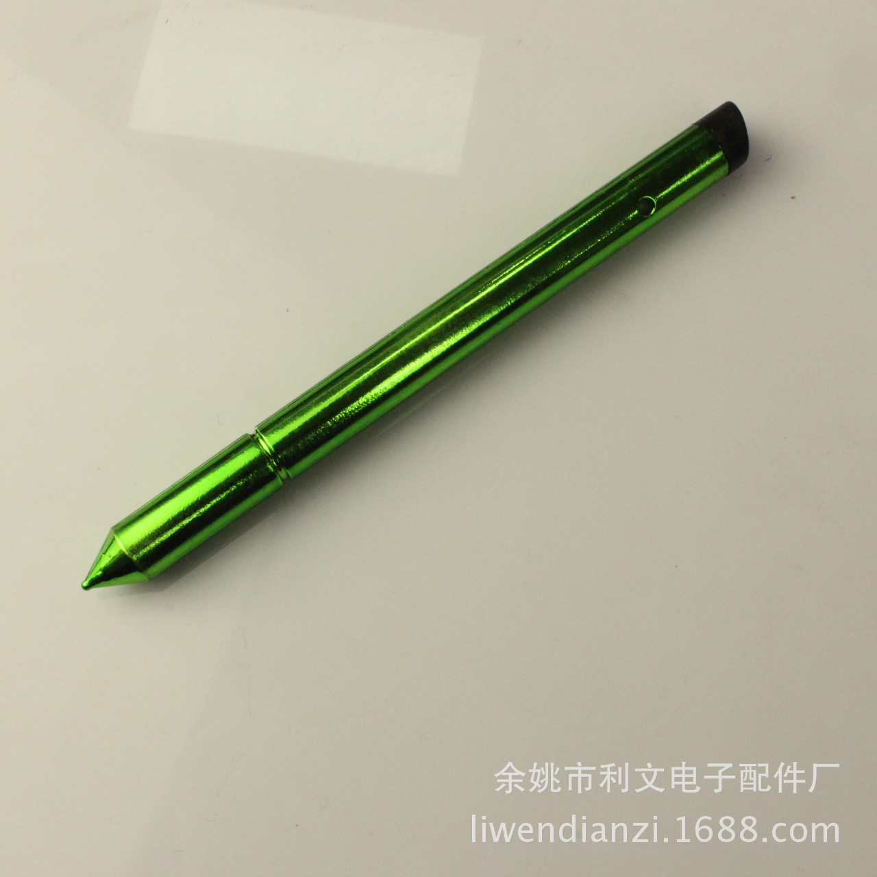 长款斜口触屏笔_厂家直销长款斜口触屏笔ipad触控笔uv电容笔1.7两用