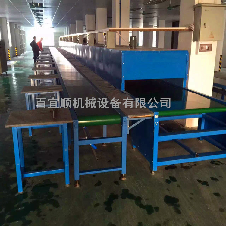 烘干流水线_东莞横沥厂家供应喷油/丝印烘干线/隧道炉烘干流水线