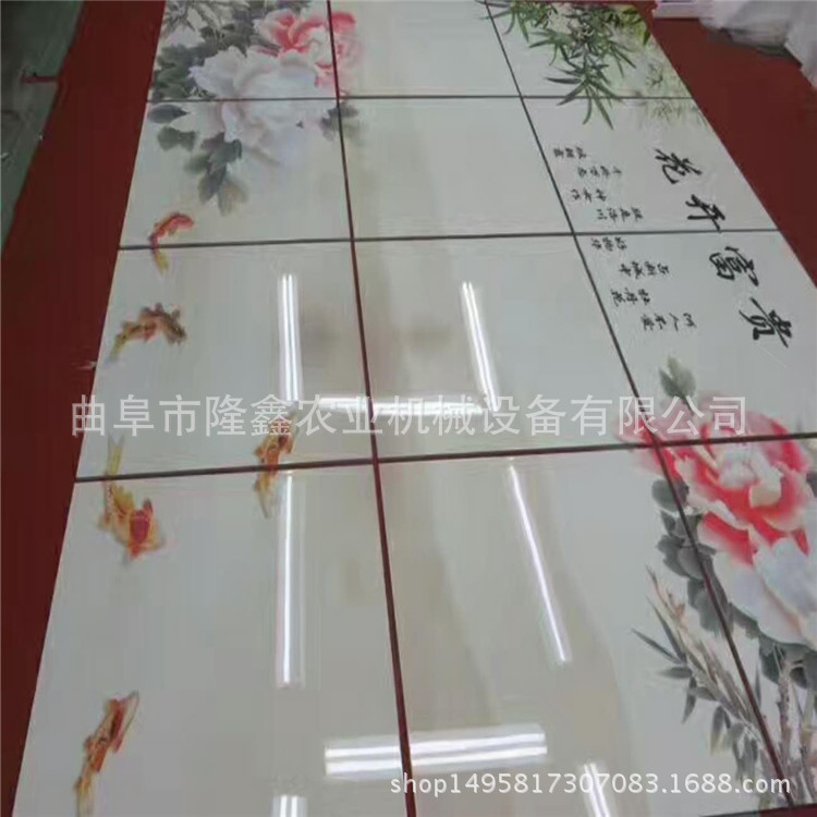 地板机_uv淋涂平面板瓷砖固化机滚涂机竹木涂幕