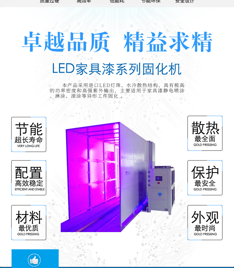 烘干固化设备_厂家直销烘干炉隧道炉喷涂滚涂淋涂固化首选君硕LED