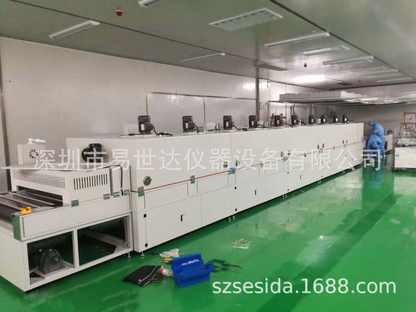易世达隧道炉烘干隧道线电热固化设备红外线加热炉恒温热固化炉等