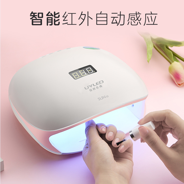 胶速干光疗灯_sunuv美甲机智能感应钰创合成甲油胶速干光疗灯