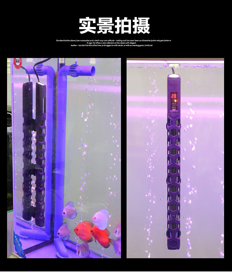 森森鱼缸_森森鱼缸防爆变频加热棒自动恒温养鱼水族箱加热
