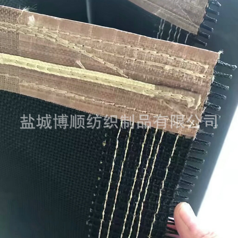 环形输送带_红色特氟龙定制网带烘房输送带uv光固机环形输送带传送带