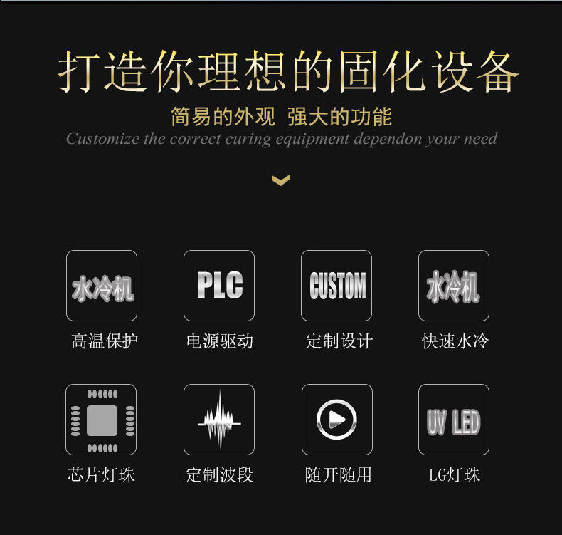 隧道式leduv固化机_隧道式leduv固化机厂家直销紫外线照射流水线uv机两年质保