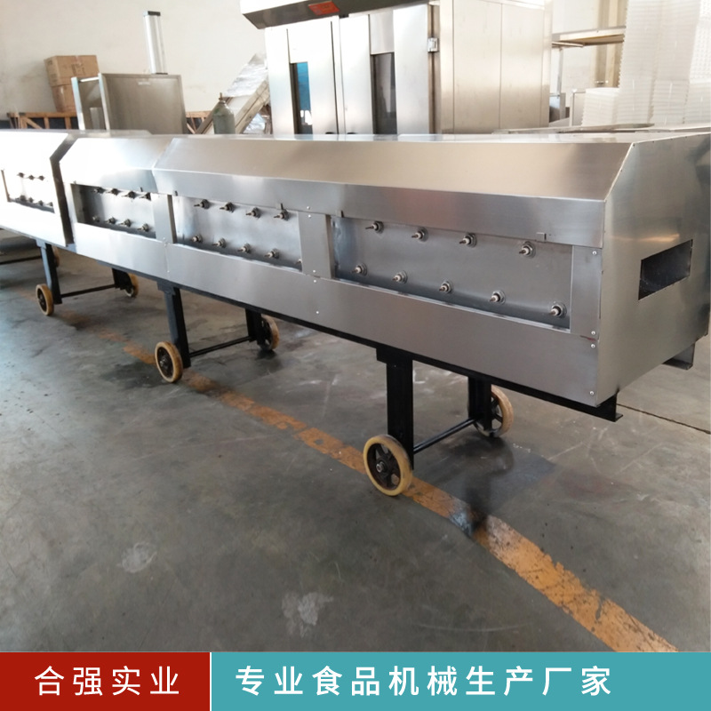 食品机械_供应隧道式饼干烤炉隧道炉休闲食品烘焙成套生产