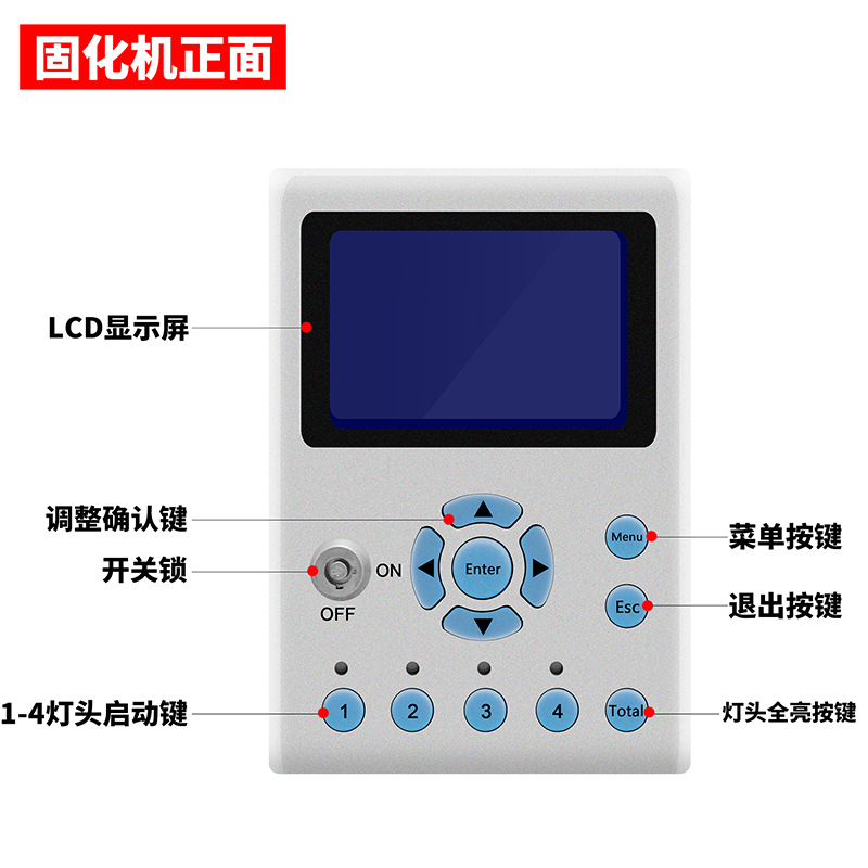 低温uv光固机_厂家直销UVLED点光源迷你型笔式固化灯紫外线UV机低温UV光固机