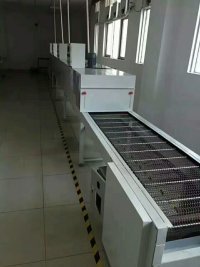 链板输送线_五金网带线输送线高温烘干线隧道炉链板