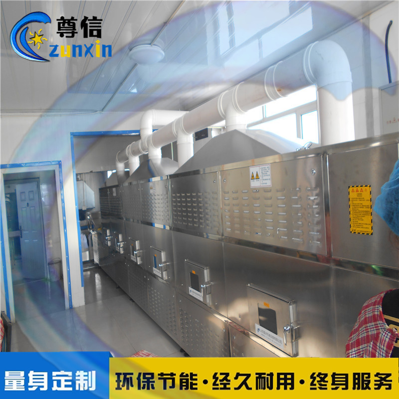 北京现烤五谷杂粮微波隧道炉新款谷物微波烤熟设备