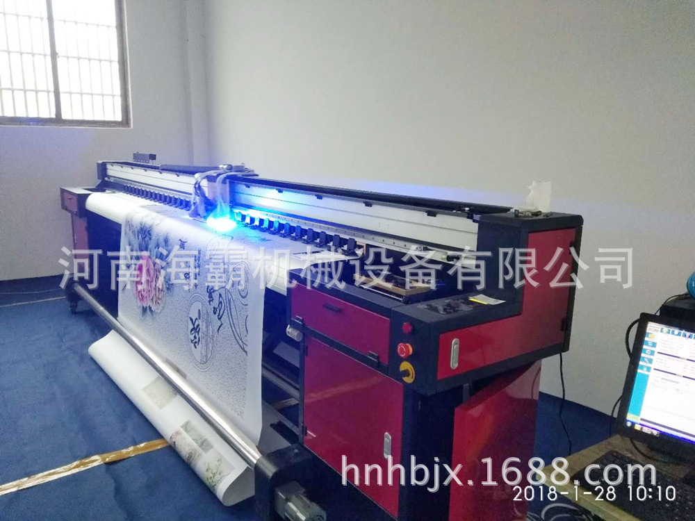 数码打印机_时尚皮革数码uv打印机郑州uv数码5d卷材写真机