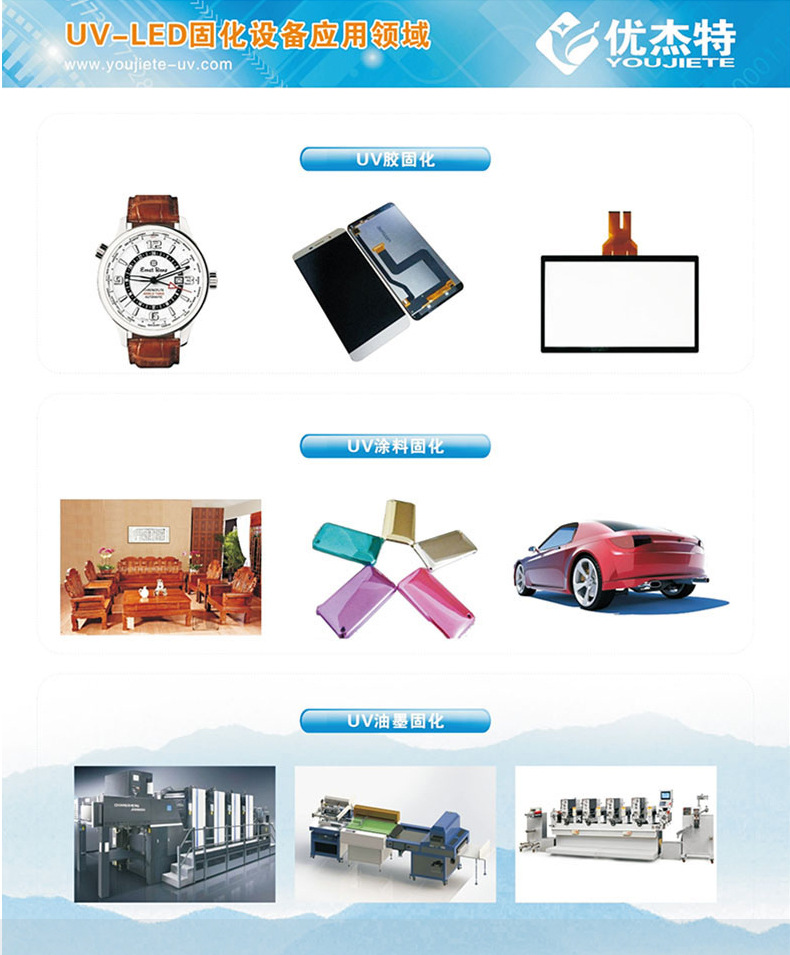 紫外线灯_厂家uvled设备任意尺寸冷光源uv光固紫外线leduv灯