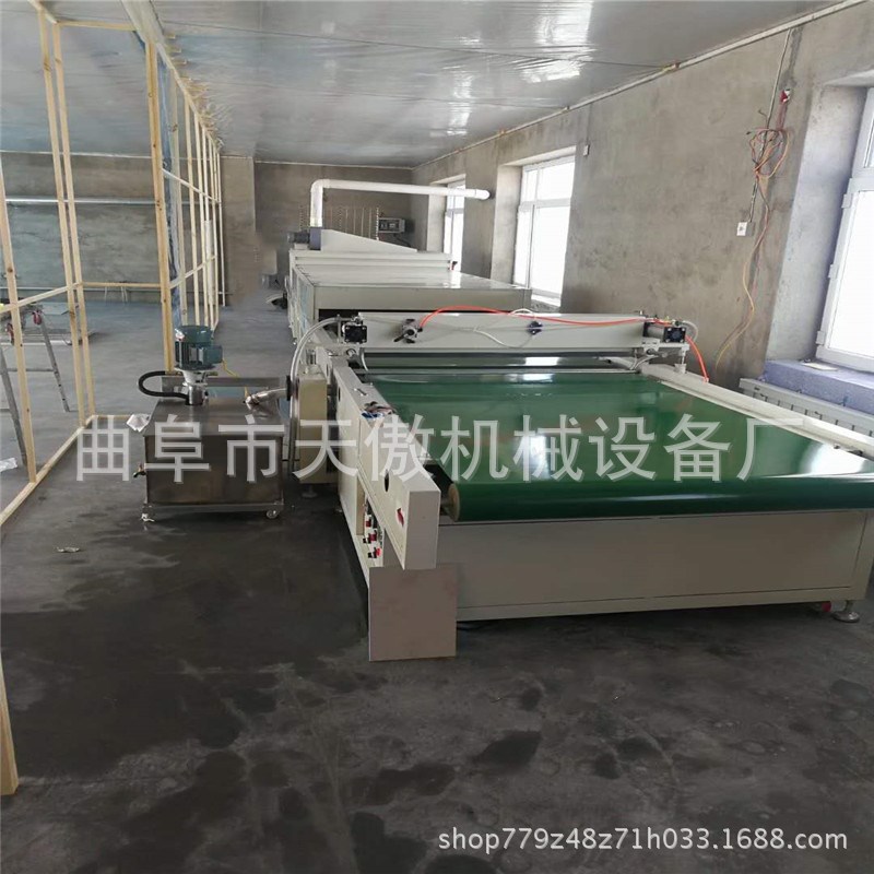 uv光油机_整套背景墙喷uv光油机淋涂机uv固化机