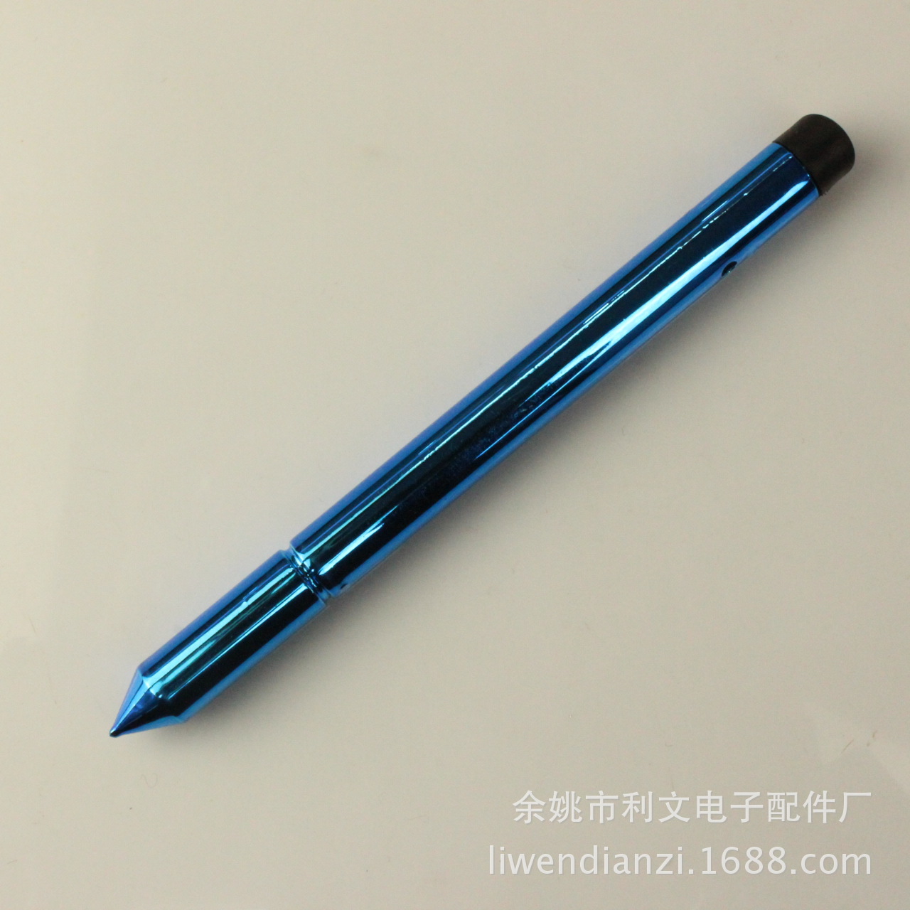 长款斜口触屏笔_厂家直销长款斜口触屏笔ipad触控笔uv电容笔1.7两用