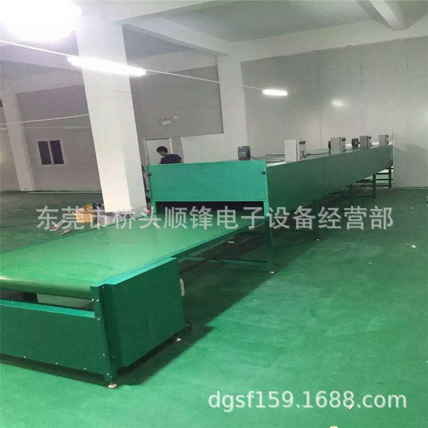 烘干流水线_金属电热烤箱不锈钢网带线隧道炉烘干流水线喷油烤漆线