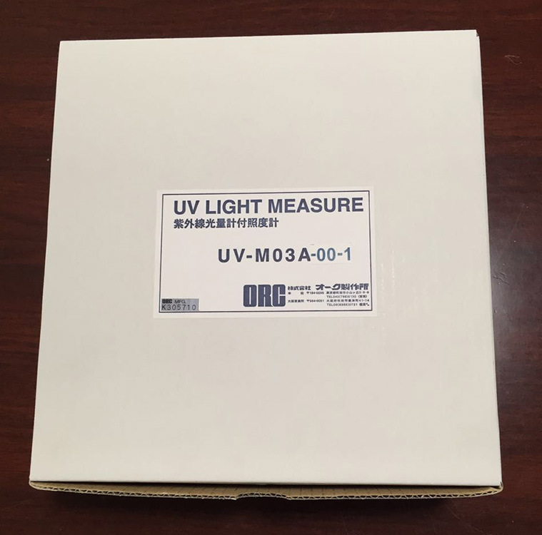 供应日本原装ORC能量计UV-M03A紫外线便携照度计高精度辐射计现货