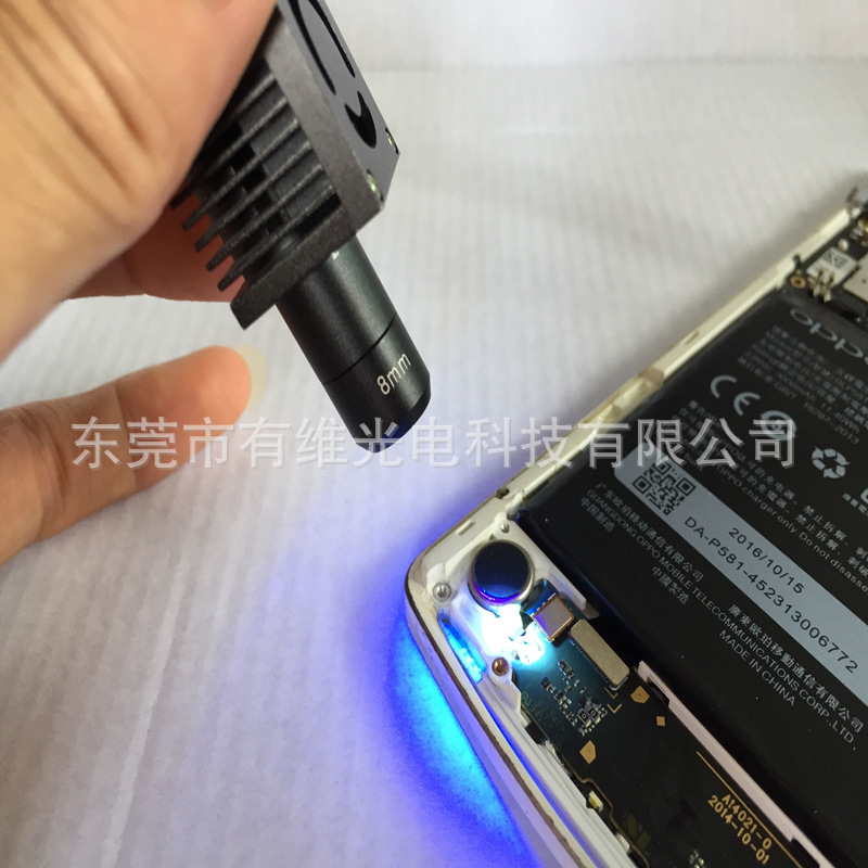 光纤uvled点光源固化机_深圳uvled点光源固化机电子烟uv胶水手机双摄模组