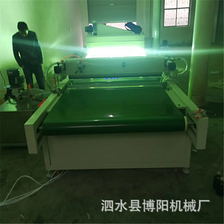 厂家直销光油淋涂机背景墙淋幕机新款UV固化机视频