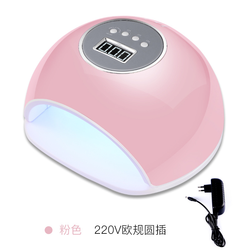 美甲工具_72w美甲uvled双光源美甲灯甲油胶烤灯四档定时感应美甲
