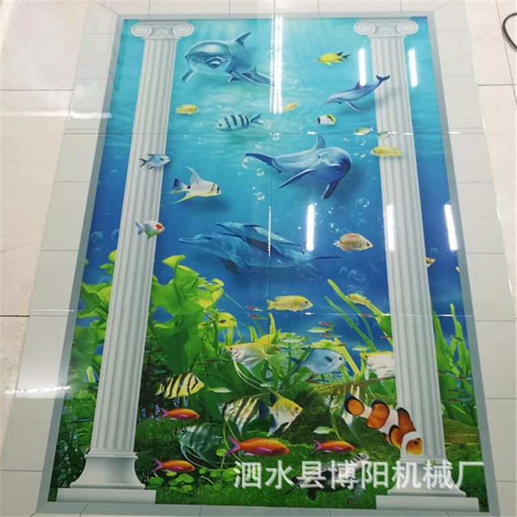 木塑地板UV光油淋幕机光油效果好的浮雕陶瓷背景墙UV淋涂固化机