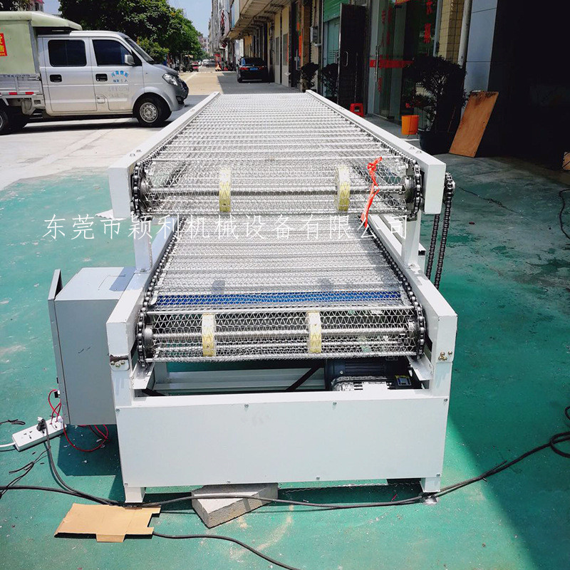 江苏隧道炉特氟龙烤炉烘干机红外线产品表面喷涂线光油胶水网带线