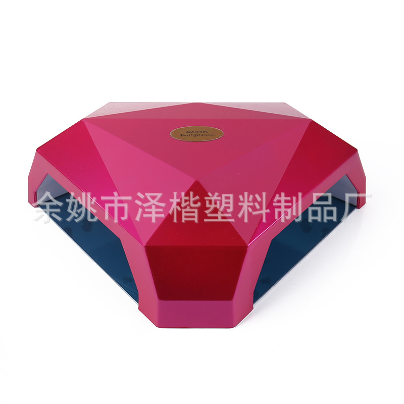 光疗美甲灯_美甲双手钻石美甲灯60wuvled美甲机led