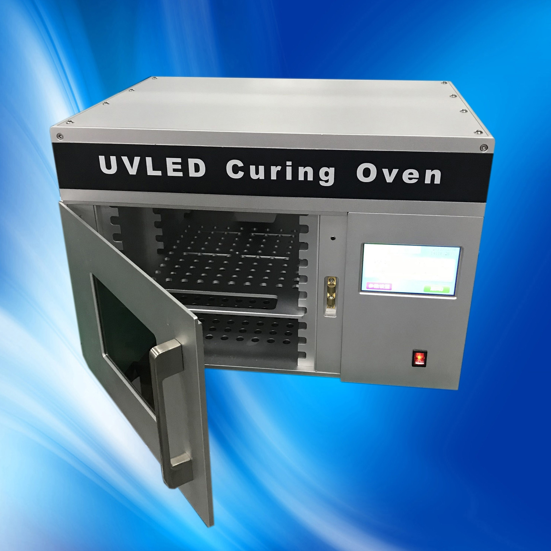 固化设备_微波炉式uvled固化箱uvled烤箱固化设备LX-G150150