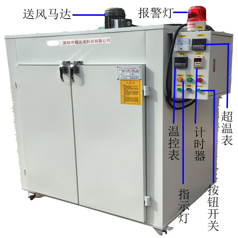 厂家定制一立方容积烤箱1000升容积烤箱热风循环自动恒温关机